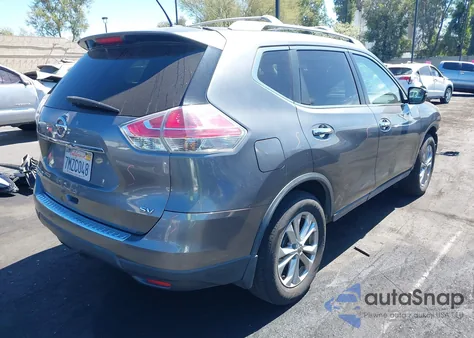 2015 Nissan Rogue Sv из США, поврежденный, VIN 5N1AT2ML2FC816481